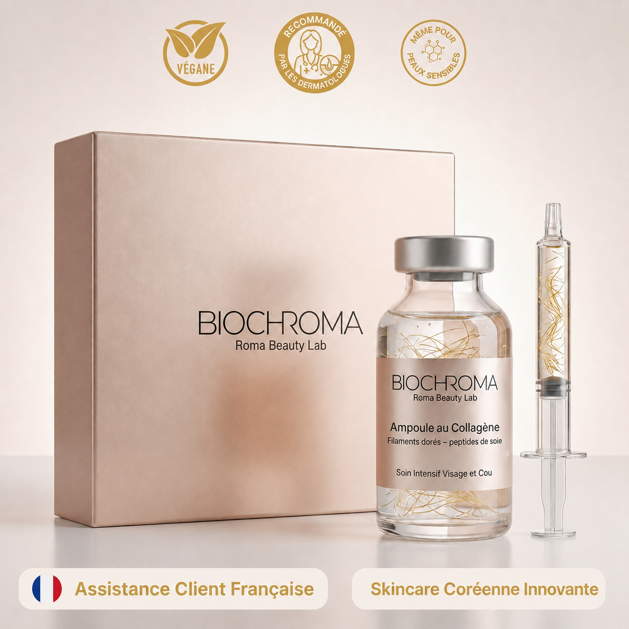 BioChroma – Sérum Coréen Effet Liftant dès la Première Application