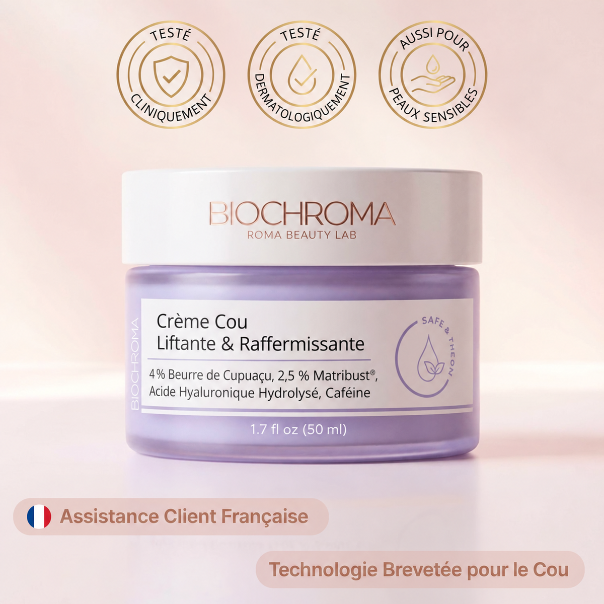 Crème Cou Liftante & Raffermissante - BioChroma